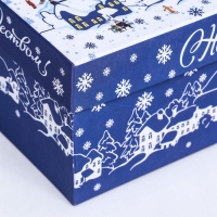 Коробка прямоугольная "Зимняя пора" ,27 &times; 17 &times; 11 см