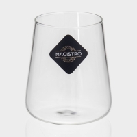 Стаканы &laquo;Нолан&raquo;, 400 мл, 9&times;10 см, набор 2 шт, стекло, прозрачные