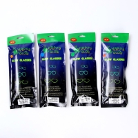 Неоновые очки &laquo;Сердечки&raquo;, цвета МИКС