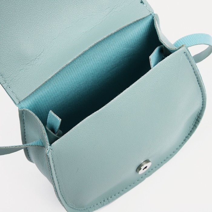 Сумка детская для девочки на магните, цвет светло-бирюзовый Сумка детская для девочки на магните, цвет светло-бирюзовый