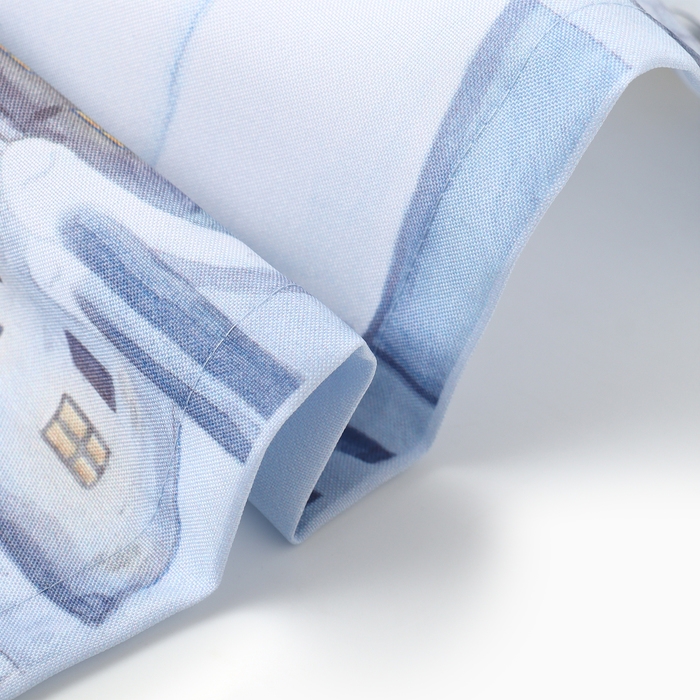 Скатерть Доляна "Снежная королева" 145*180 +/- 3 см, 100% п/э