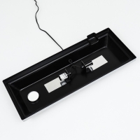 Аквариум Прямоугольный "Атолл" с крышкой, 40 литров, 55 х 21 х 35/40 см, беленый дуб Аквариум Прямоугольный "Атолл" с крышкой, 40 литров, 55 х 21 х 35/40 см, беленый дуб