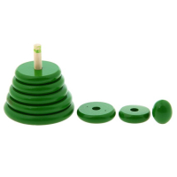 Пирамидка &laquo;Зелёная&raquo;, 8 деталей