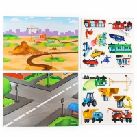 Магнитная игра "В мире транспорта" 28*20