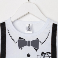 Футболка детская KAFTAN "Подтяжки" рост 98-104 Футболка детская KAFTAN "Подтяжки" рост 98-104