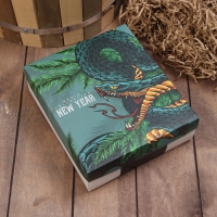 Набор подарочный "Змей" полотенце и акс (7 предм)