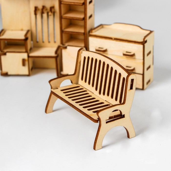 Набор игрушечной мебели для кукол &laquo;Прихожая&raquo;