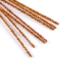 Проволока с ворсом для поделок «Блеск», набор 50 шт, размер 1 шт: 30×0,6 см, цвет золотой Проволока с ворсом для поделок «Блеск», набор 50 шт, размер 1 шт: 30×0,6 см, цвет золотой