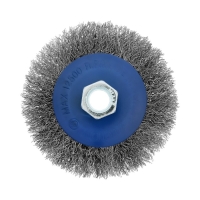 Щетка металлическая для УШМ ТУНДРА, "тарелка", М14, 100 мм Щетка металлическая для УШМ ТУНДРА, "тарелка", М14, 100 мм