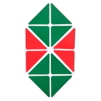 Развивающая игра &laquo;Квадрат Воскобовича&raquo;, 2 цвета