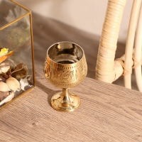 Рюмка "Рисунок" латунь 7х7х11 см Рюмка "Рисунок" латунь 7х7х11 см
