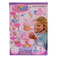 Интерактивный пупс &laquo;Милая кукла&raquo; болеет, текут сопли, краснеют щёки, звуковые функции, МИКС