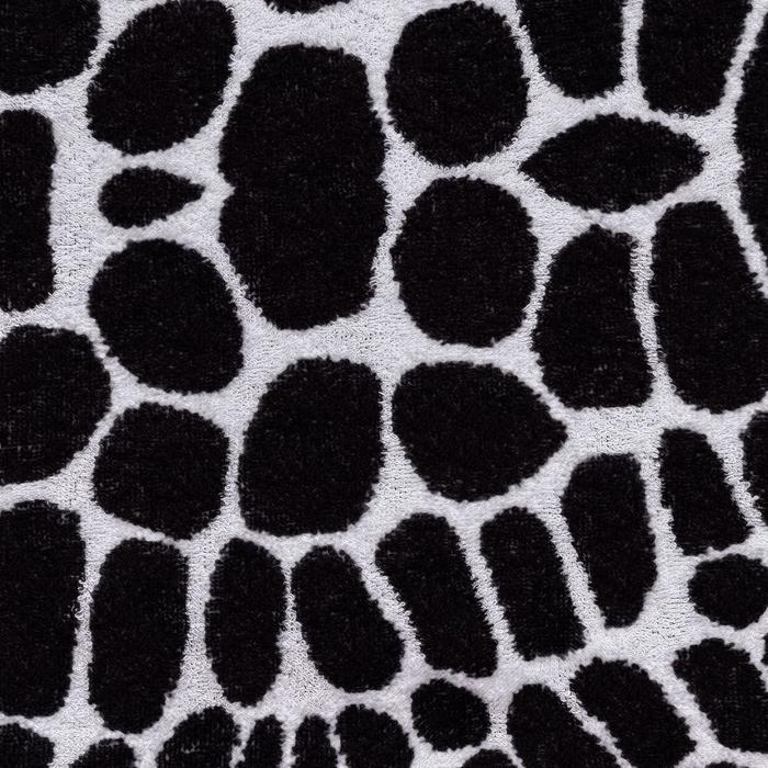 Полотенце махровое Этель ЧБ «Змея», пестроткань, 70х130 см Полотенце махровое Этель ЧБ «Змея», пестроткань, 70х130 см