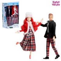 Набор кукол, шарнирные &laquo;Прогулка в Париже&raquo;