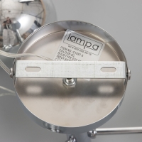 Люстра Аполло 2х60Вт Е27 Хром Люстра Аполло 2х60Вт Е27 Хром