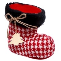 Конфетница «Сапожок», красный Конфетница «Сапожок», красный