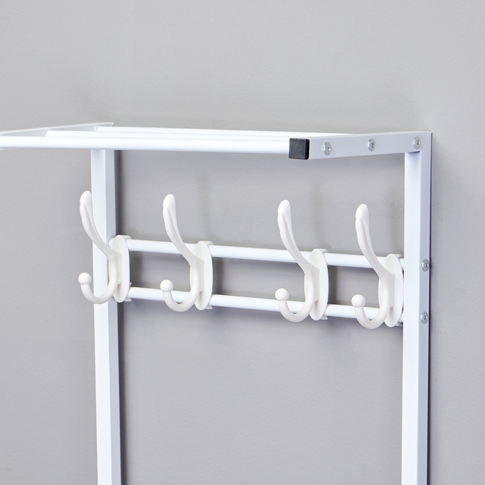 Прихожая Базовая 400 x 255 x 1600, металл, белая Прихожая Базовая 400 x 255 x 1600, металл, белая