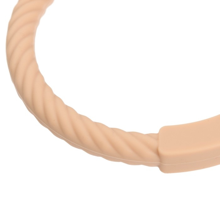 Прорезыватель силиконовый «Браслетик», цвет бежевый, Mum&Baby Прорезыватель силиконовый «Браслетик», цвет бежевый, Mum&Baby