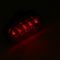 Фонарь велосипедный задний, водонепроницаемый, 5 диодов, 7 режимов, 2ААА Фонарь велосипедный задний, водонепроницаемый, 5 диодов, 7 режимов, 2ААА