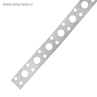 Лента перфорированная для вентиляции ТУНДРА krep, 12х0.5 мм, прямая, 25 м Лента перфорированная для вентиляции ТУНДРА krep, 12х0.5 мм, прямая, 25 м