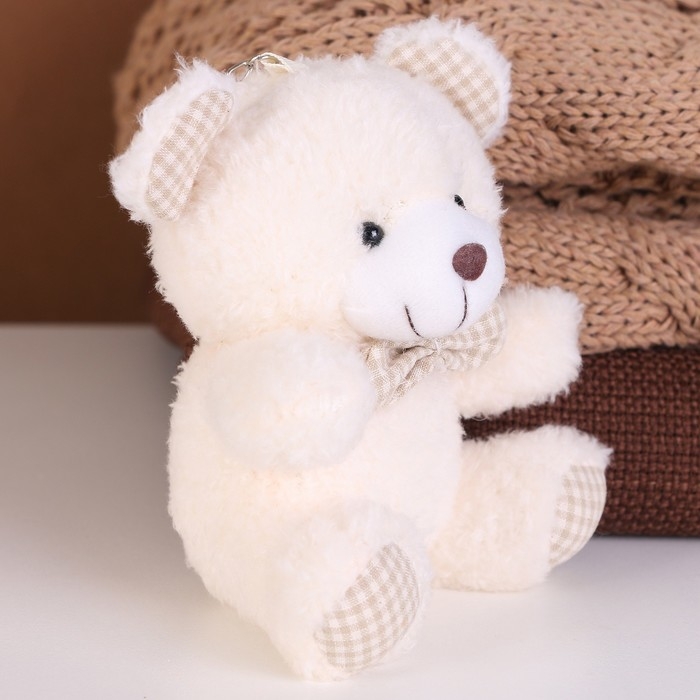 Мягкая игрушка &laquo;Мишка&raquo; на брелоке, 12 см, цвет МИКС