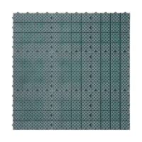 Универсальное покрытие POL-PLAST 30 х 30 см, зеленый, набор 9 шт