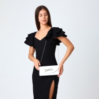 Сумка-клатч на магните, цвет белый Сумка-клатч на магните, цвет белый