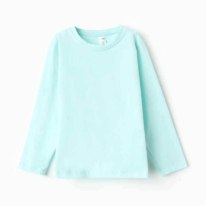 Лонгслив детский, цвет мята, рост 98 см Лонгслив детский, цвет мята, рост 98 см