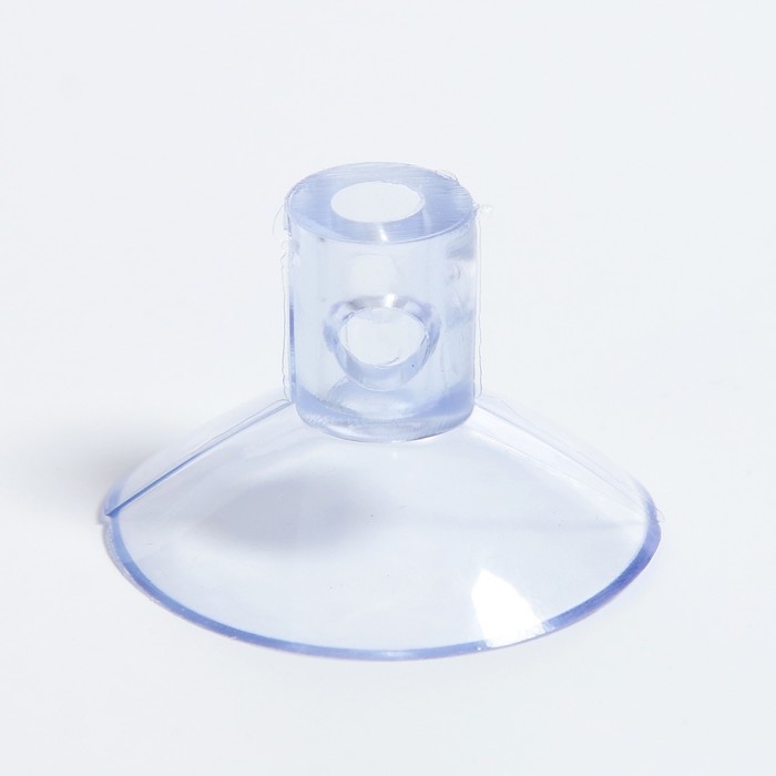 Присоска с дыркой сверху и сбоку, набор 30 шт., диаметр &mdash; 3 см