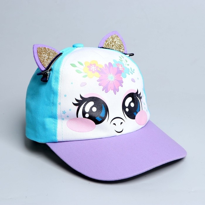 Детский набор «Единорожка», рюкзак 21х25 см, кепка 52-56 см Детский набор «Единорожка», рюкзак 21х25 см, кепка 52-56 см