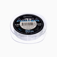 Леска Naмazu Aмida, диаметр 0.14 мм, тест 2.8 кг, 30 м, прозрачная, 1 шт. Леска Naмazu Aмida, диаметр 0.14 мм, тест 2.8 кг, 30 м, прозрачная, 1 шт.