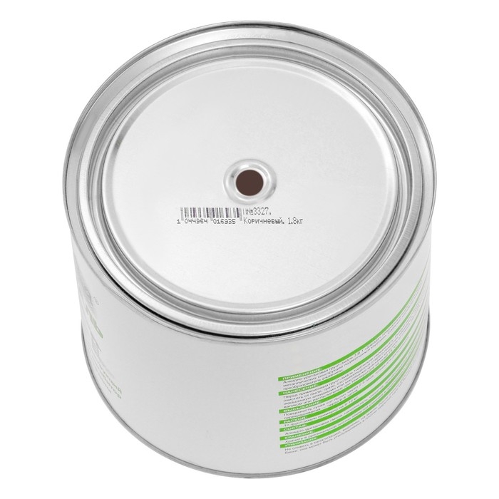 Грунт-эмаль 3 в 1 быстросохнущий (Дарада) (ГОСТ) коричневый 1,8 кг