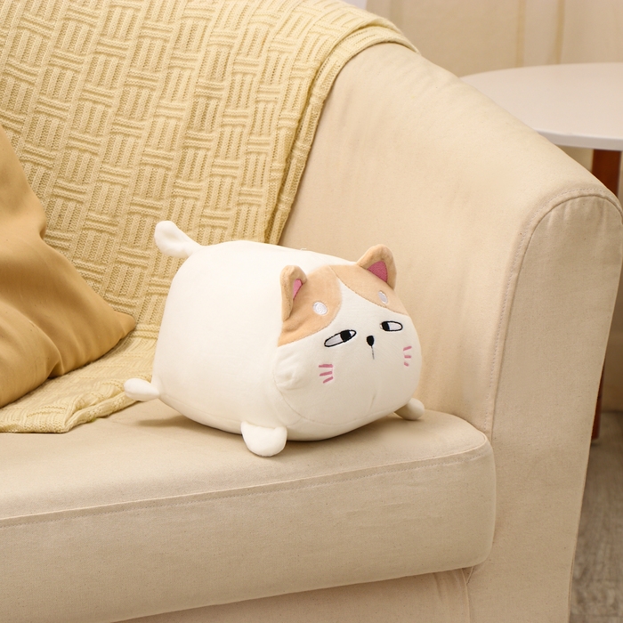 Мягкая игрушка «Кот», 23 см, цвет белый Мягкая игрушка «Кот», 23 см, цвет белый