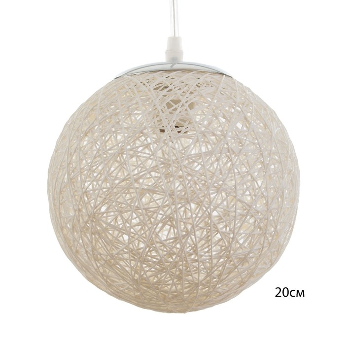 Светильник BayerLux Светильник BayerLux "Ротанг" 5хЕ27 40Вт белый 35х35х35-150см