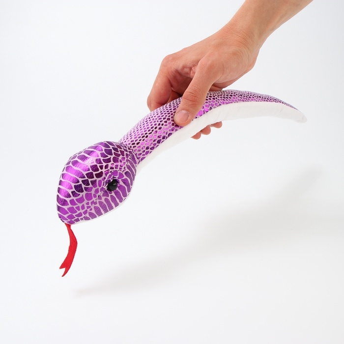 Мягкая игрушка Мягкая игрушка "Змея" блестящая, 48 см