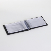 Визитница, 18 карт, цвет чёрный Визитница, 18 карт, цвет чёрный