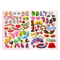 Сделай своего чудика «Каруселькина», книга с наклейками Сделай своего чудика «Каруселькина», книга с наклейками