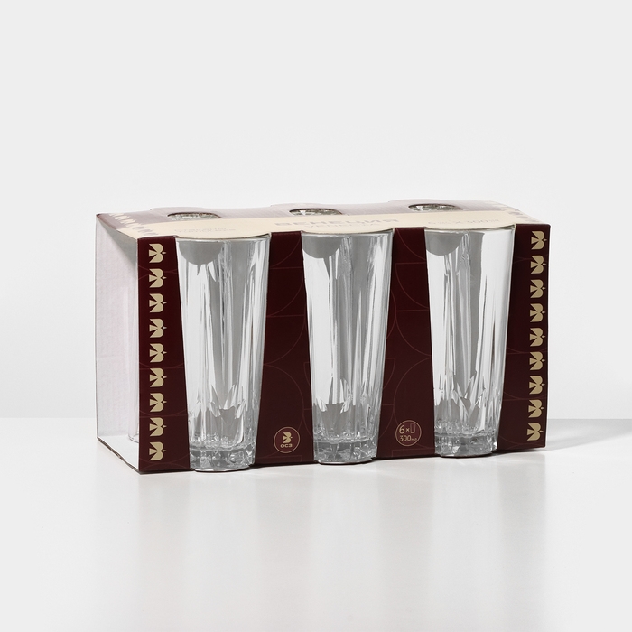 Набор стаканов &laquo;Венеция&raquo;, 300 мл, 6 шт