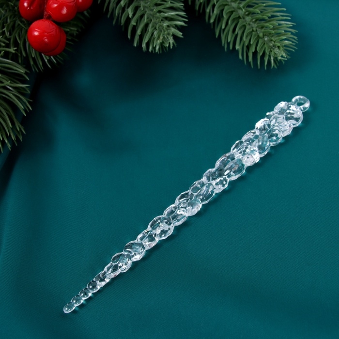 Ёлочные игрушки «Сосулька люкс» (набор 6 шт), 15 см Ёлочные игрушки «Сосулька люкс» (набор 6 шт), 15 см