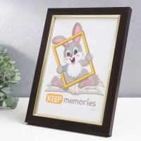 Фоторамка пластик "Плаза" 15х21 см (стекло), 2014-87