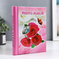 Фотоальбом магнитный 20 листов "Цветы" МИКС Фотоальбом магнитный 20 листов "Цветы" МИКС