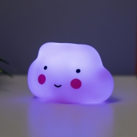 Ночник "Облачко" 2Вт LED LR44 розовый 3,5х5х4см Ночник "Облачко" 2Вт LED LR44 розовый 3,5х5х4см