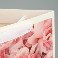 Пакет подарочный для цветов треугольный, упаковка, &laquo;Расцветай&raquo;, 23,5 х 30 х 20,5 см