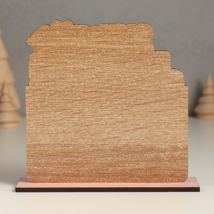 Новогодний календарь Новогодний календарь "Змея с пожеланиями 2025" 12х11 см (Новогодний набор 2 детали)