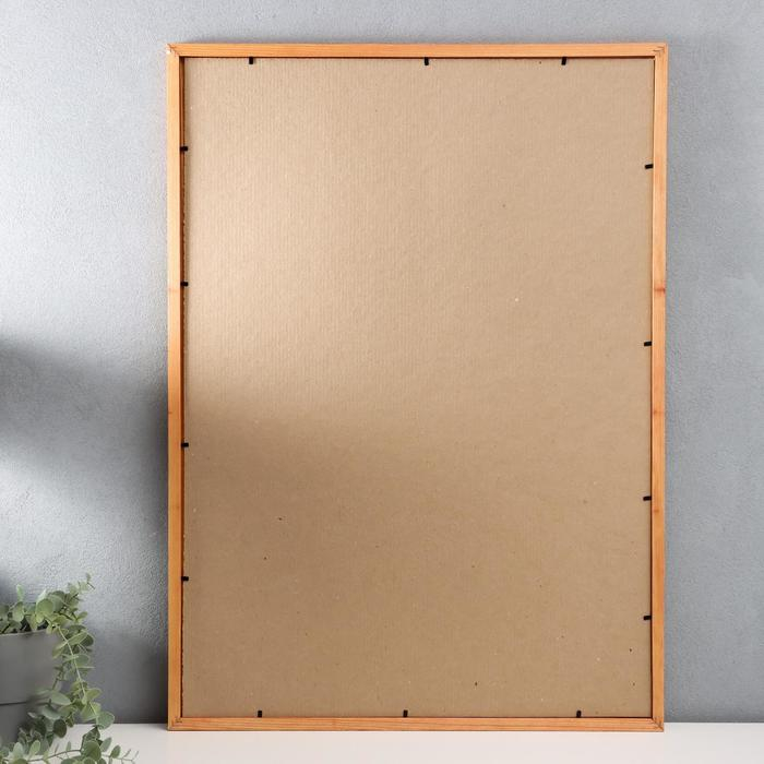 Фоторамка 50х70 см орех пр. №2 (пластиковый экран)