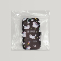 Набор маникюрный &laquo;Тренд&raquo;, 6 предметов, в футляре, цвет чёрный