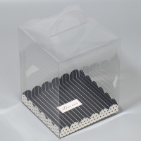 Коробка кондитерская, сундук, упаковка, &laquo;Для тебя&raquo;, 14 х 14 х 18 см