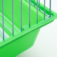 Клетка для птиц укомплектованная Bd-1/1d, 30 х 23 х 39 см, зелёная (фасовка 12 шт) Клетка для птиц укомплектованная Bd-1/1d, 30 х 23 х 39 см, зелёная (фасовка 12 шт)