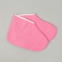 Носочки для парафинотерапии, 28 × 21 см, цвет розовый Носочки для парафинотерапии, 28 × 21 см, цвет розовый