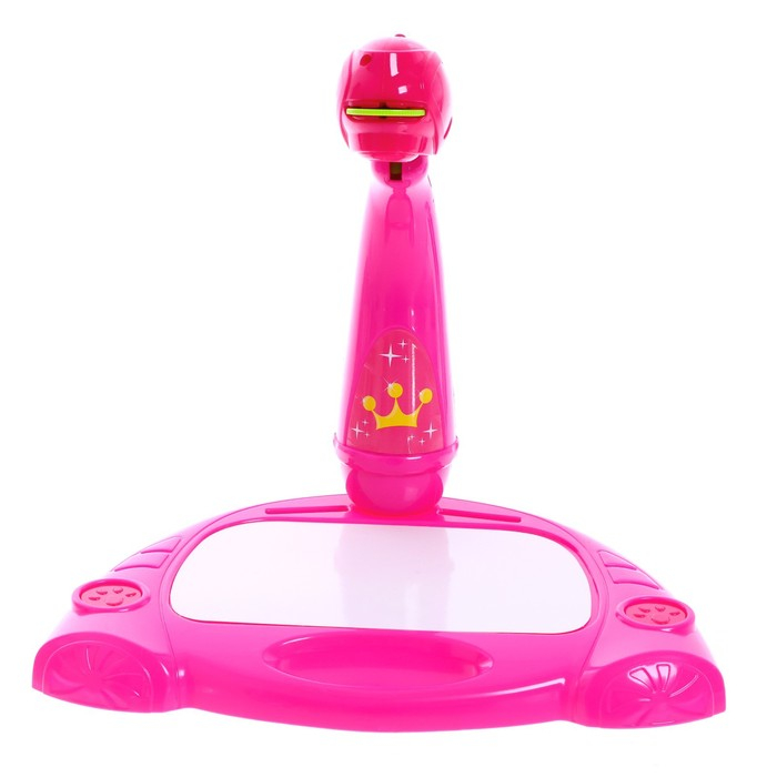 Проектор-лампа для рисования &laquo;Принцесса&raquo;, 3 в 1, 36 картинок, альбом, 12 фломастеров